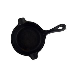 Vintage Lodge Cast Iron Mini Skillet Ashtray 2 Rests Marked 5 Vintage USA